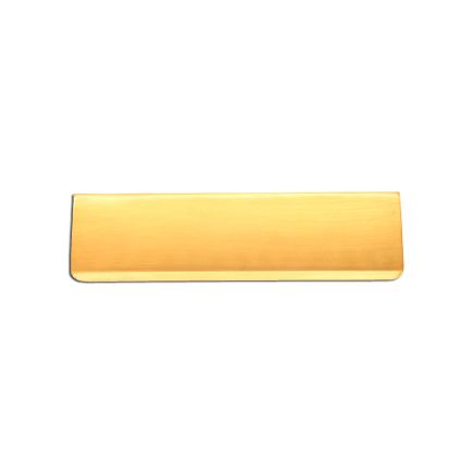 Tidy Flap 275 x 80mm Polished Brass