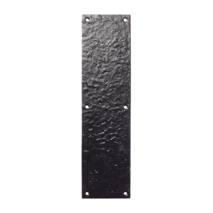 Zoo Hardware Finger Plate - 11.5" x 3" - Black