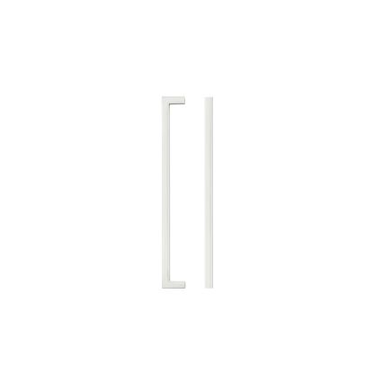 Zoo Hardware Square Block Cabinet handle 224mm CTC Brushed Nickel Finish