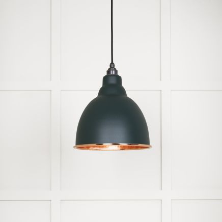 Hammered Copper Brindley Pendant in Dingle