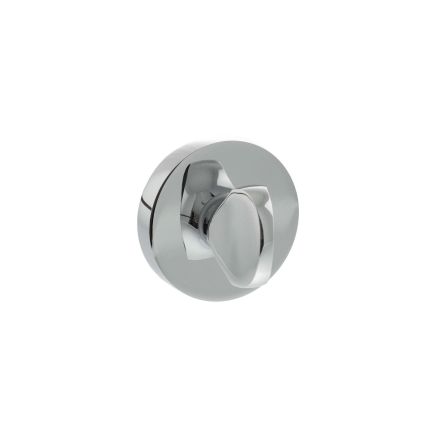 Senza Pari WC Turn and Release on Minimal Round Rose - Polished Chrome