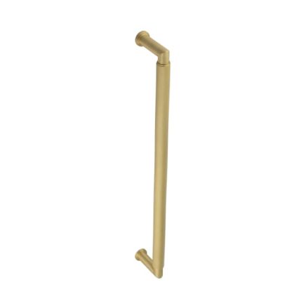 Burlington Piccadilly Pull Handles 425 X 20mm Bolt Through Satin Brass - By Frelan Hardware - BUR140SB