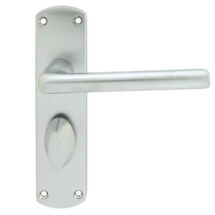 Serozzetta Uno Lever On Wc Backplate - Satin Chrome