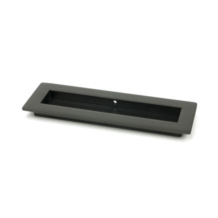 Aged Bronze 175mm Plain Rectangular Pull