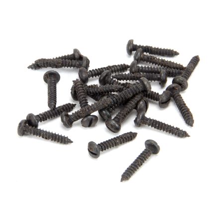 Beeswax 6 x 3/4" Round Head Screws (25)