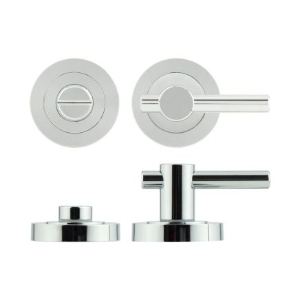 Jedo Polished Chrome Easy Thumb Turn & Lock - By Frelan Hardware - JV856PC