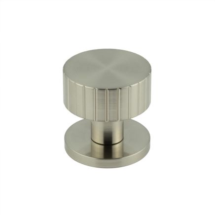 Cog Satin Nickel Mortice Knob - By Frelan Hardware - JV803SN