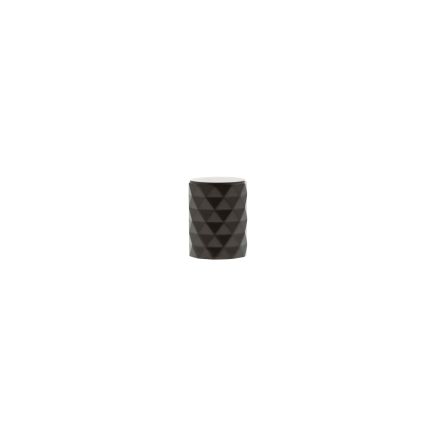 Millhouse Brass Chrysler Diamond Cylinder Cabinet Knob Handle - Urban Dark Bronze