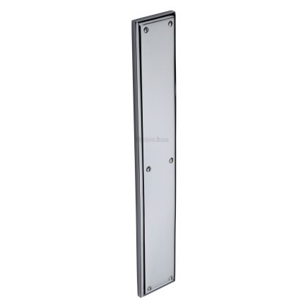 Heritage Brass Fingerplate Polished Chrome finish