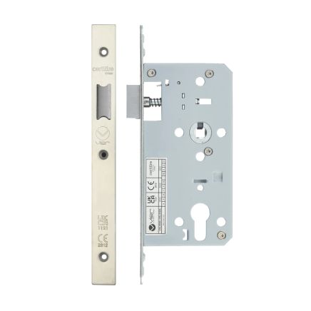 Zoo Hardware 2 Piece - DIN latch - backset 55mm - Stainless Steel