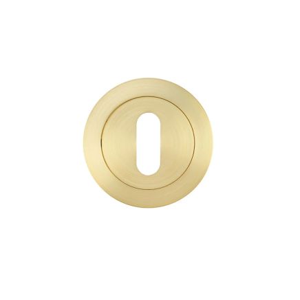 Zoo Hardware Escutcheon standard profile - Satin Brass