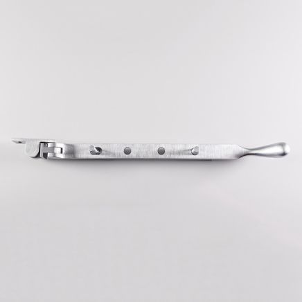 Bulb End Casement Stay - Satin Chrome