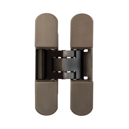 Ghost 140mm 3D Concealed Hinge Dark Bronze - By Frelan Hardware - CH60DB