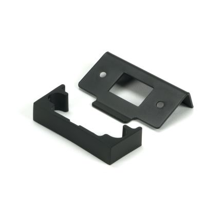 Aged Bronze ½" Rebate Kit for Tubular Mortice Latch