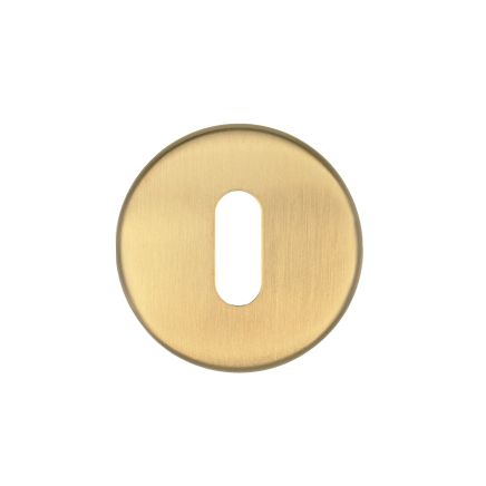 Zoo Hardware Standard Profile Escutcheon - 52 Dia - Grade 201 - PVD Satin Brass