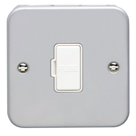 Eurolite Metal Clad Unswitched Fuse Spur Metal Clad