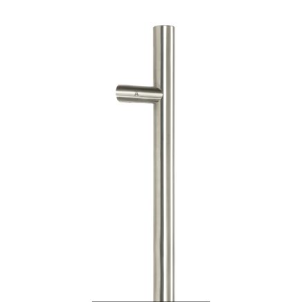 Satin Marine SS (316) 1.5m Offset T Bar Handle Secret Fix 32mm Ø