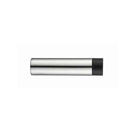Zoo Hardware Door stop - hollow cylinder - 74mm projection w/o rose - Polished Stainless