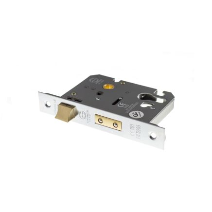 Atlantic Euro Sashlock [CE] 3" - Polished Chrome