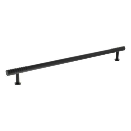 Millhouse Brass Chrysler Diamond T-Bar Cabinet Pull Handle 320mm - Matt Black