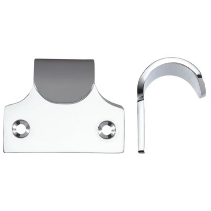 Zoo Hardware Sash Lift -51 x 48mm - Standard - Polished Chrome