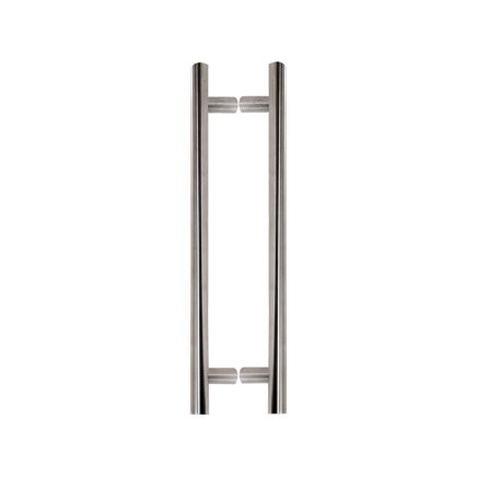 Steel Line Door Pull Handle Back to Back 720mm Satin Stainless Steel finish