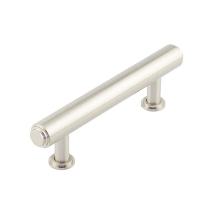 Burlington Belgrave Stepped Cabinet Handles 96mm Satin Nickel - By Frelan Hardware - BUR510SN