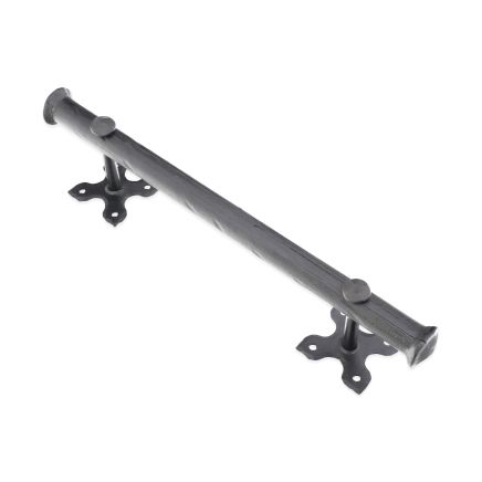 Onyx Round Pull Handle 300mm Matt Black