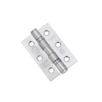 CE7 Mild Steel BB Butt Hinge - Satin Chrome
