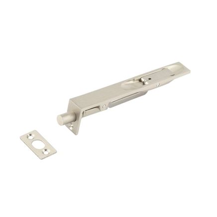 Jedo Brass Lever Action Flushbolts 150x20mm Satin Nickel - By Frelan Hardware - JV5640BSN