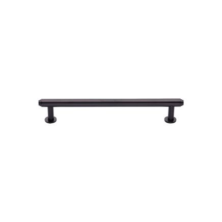 Heritage Brass Cabinet Pull Step Design with 16mm Rose 96mm CTC Matt Bronze finish