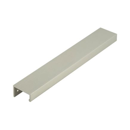 Burlington 300mm Satin Nickel Angled Edge Pull - By Frelan Hardware - BUR912SN