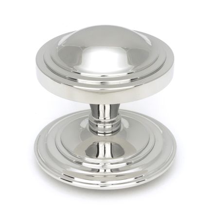 Polished Marine SS (316) Art Deco Centre Door Knob