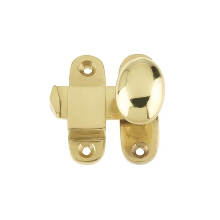 Jedo Throw Over Catch 51mm 51mm Polished Brass - By Frelan Hardware - JVCCPB1
