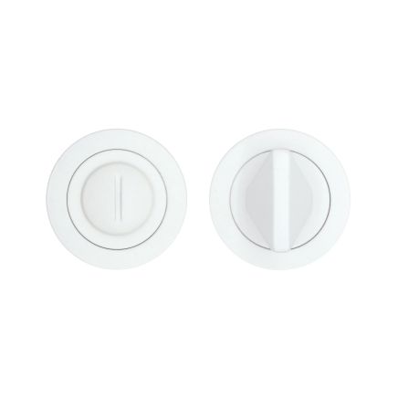 Zoo Hardware Turn and Release - White