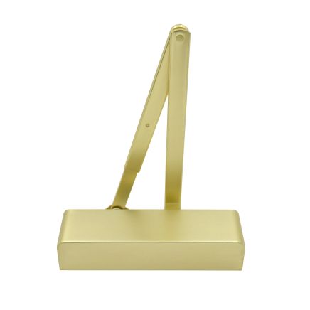 Zoo Hardware Size 2-4 Door Closer - Satin Brass