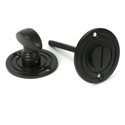 Aged Bronze Round Bathroom Thumbturn