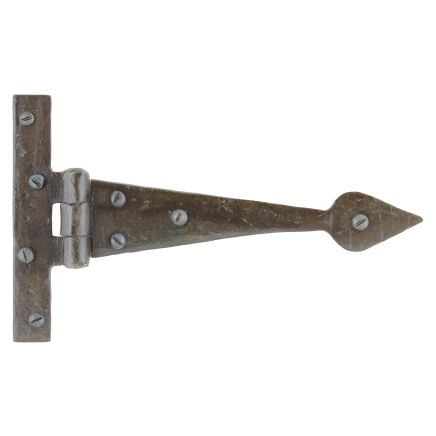 Beeswax 6" Arrow Head T Hinge (pair)