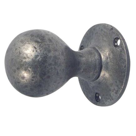 Jedo Ball Shape Mortice Door Knobs Pewter - By Frelan Hardware - PEW5