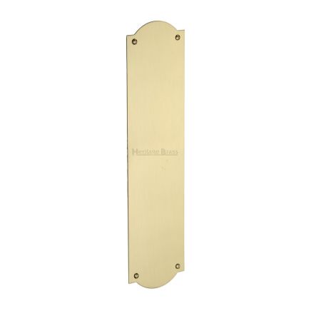 Heritage Brass Fingerplate Satin Brass finish