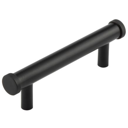 Hoxton Thaxted Cabinet Handles 96mm Ctrs Black - By Frelan Hardware - HOX250MB