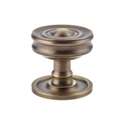 Burlington Bloomsbury Mortice Door Knob Antique Brass - By Frelan Hardware - BUR101AB