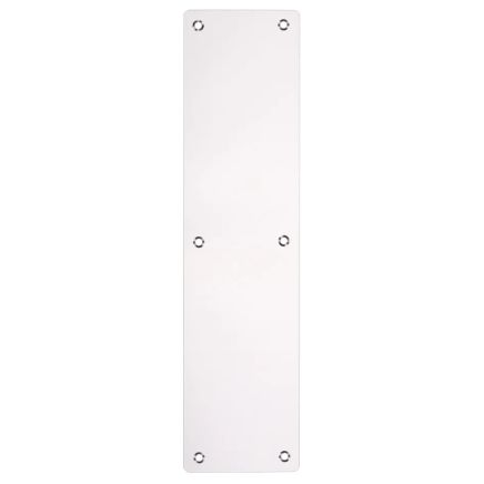 Zoo Hardware Finger Plate - Stainless Steel