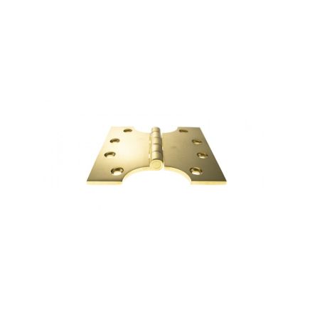 Atlantic (Solid Brass) Parliament Hinges 4" x 2" x 4mm - Polished Brass (Pair)