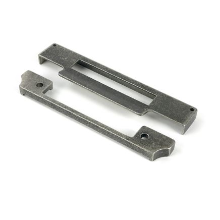 Pewter ½" Rebate Kit for Euro Sash Lock