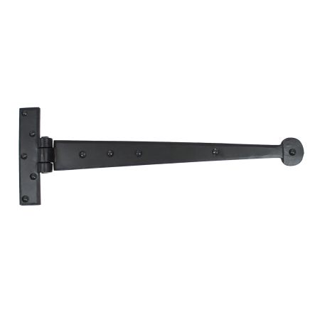 Black 15" Penny End T Hinge (pair)