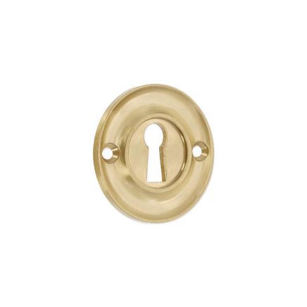Slimline Standard Escutcheon Satin Brass