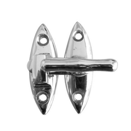 Jedo Throw Over Catch 54mm 54mm Polished Chrome - By Frelan Hardware - JV4434PC