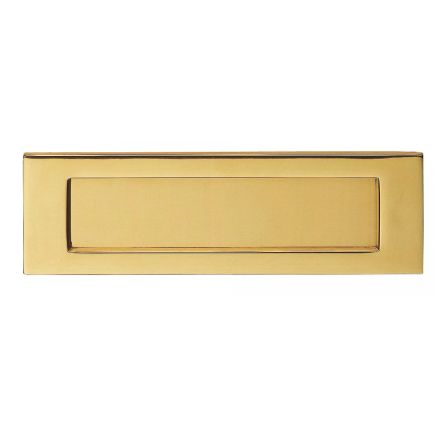 Plain Letter Plate - Polished Brass