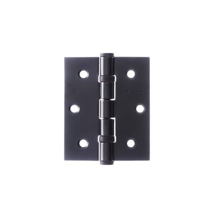 Atlantic Ball Bearing Hinges 3" x 2.5" x 2.5mm - Matt Black (Pair)